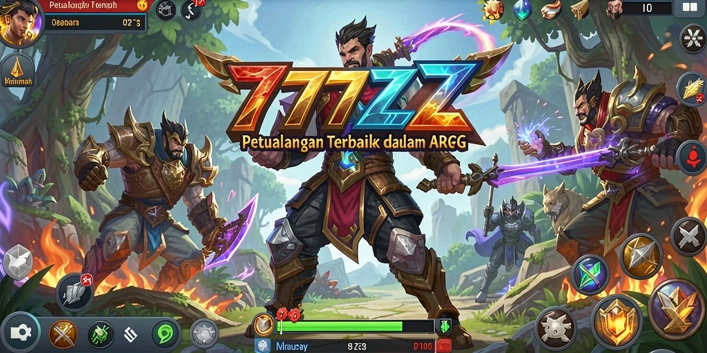 Tangkapan layar dari gameplay menegangkan di 777ZX.