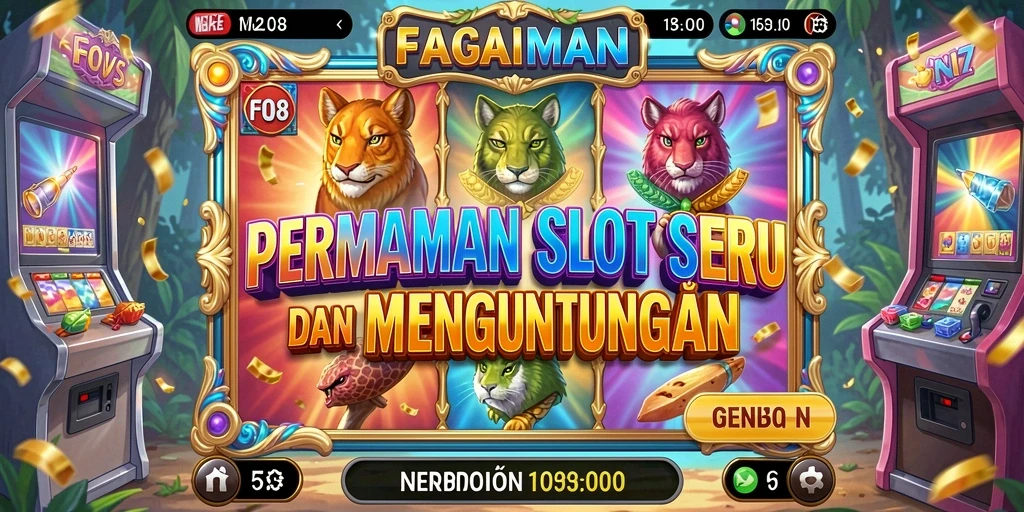 Gameplay F08 yang mengasyikkan dengan berbagai tema slot.