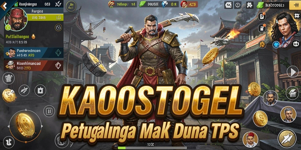 Tampilan grafik menakjubkan dari gameplay KAOSTOGEL yang mendebarkan.