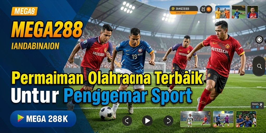 Tangkapan layar dari gameplay menarik MEGA288 yang penuh aksi olahraga.