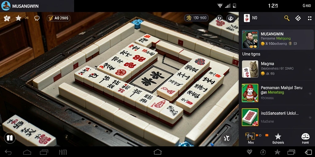 Screenshot dari gameplay menarik MUSANGWIN yang seru.