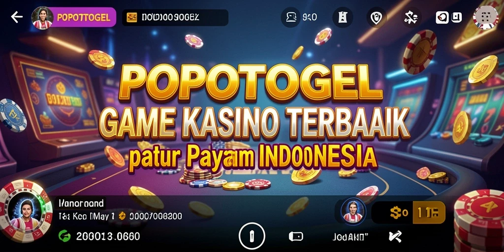 Tampilan menarik dari gameplay <strong>POPOTOGEL</strong> yang memikat dengan berbagai permainan Kasino.