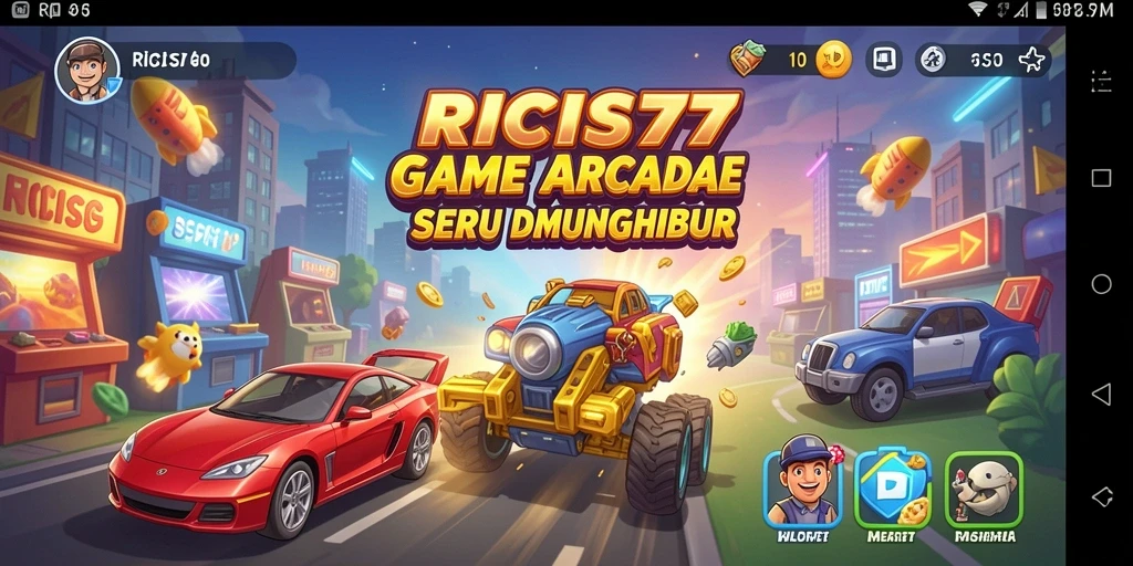 Tampilan gameplay seru RICIS77 di level yang penuh tantangan.