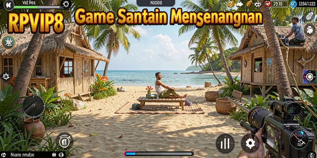 Tampilan gameplay RPVIP8 yang penuh warna dan menarik.